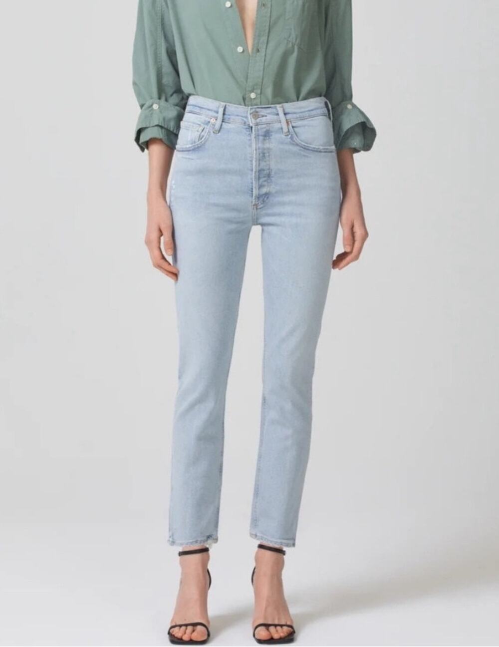 Citizens of Humanity Jolene Straight Leg Jeans Size 25